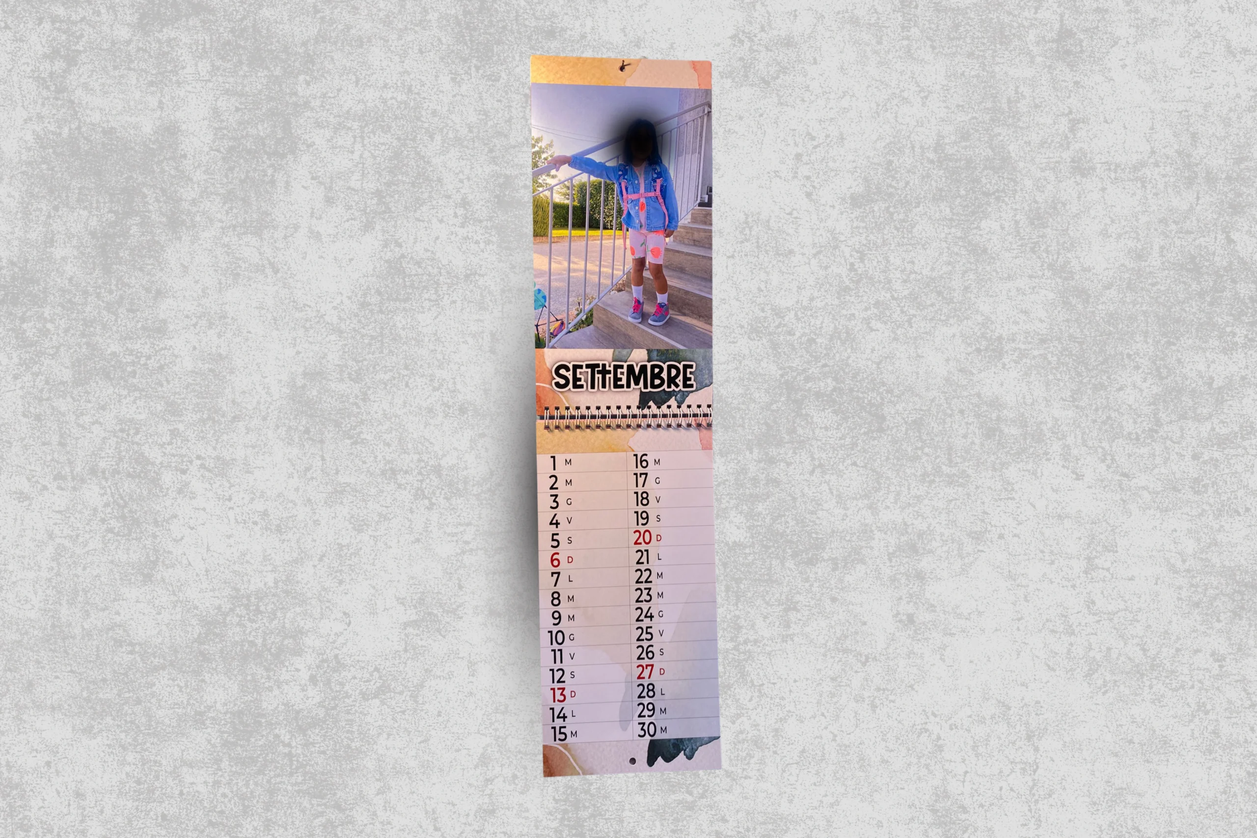 Calendario scrivibile